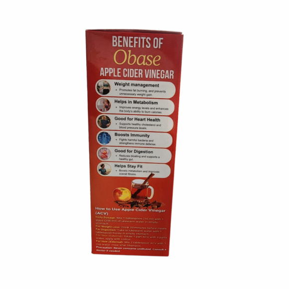 Apple Cider Vinegar with Mother | Raw, Organic & Unfiltered Vinegar - Image 2